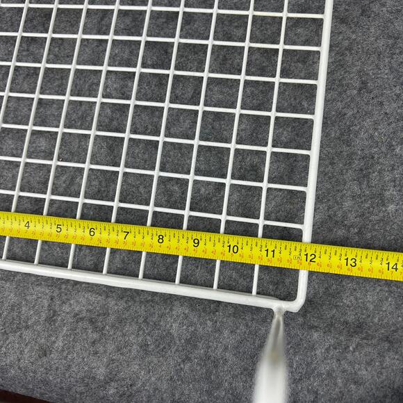 IKEA Wire Grid Stacking Utility Shelf Closet Organizer 20"x18"x12",‎ 8" tall - Picture 5 of 8